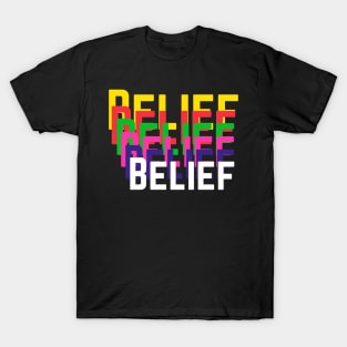 Belief #Autism Awareness T-Shirt